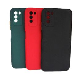 کاور قاب سیلیکونی محافظ لنزدار گوشی پوکو M3 شیائومی Xiaomi Poco M3