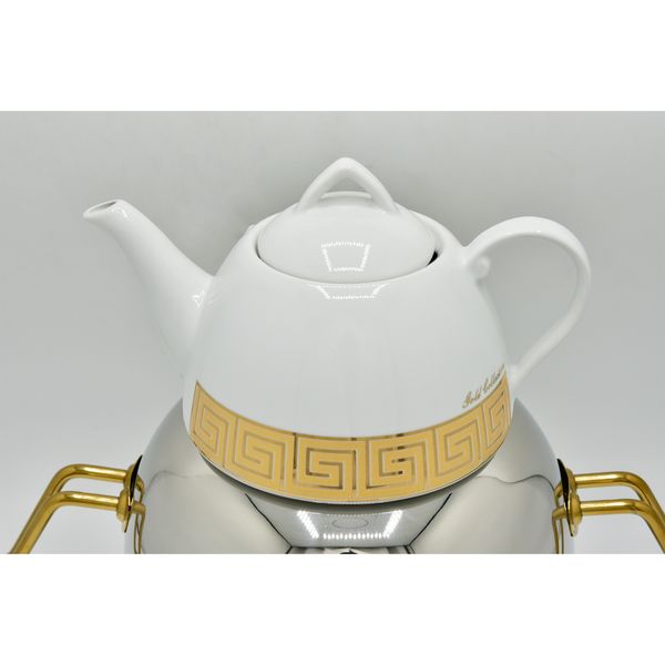 ست کتری و قوری ام جی اس مدل استیل کد K41017