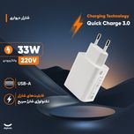 شارژر دیواری 33 وات مدل MDY به همراه کابل USB-C