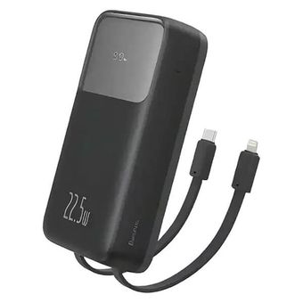 پاوربانک 22.5 وات باسئوس مدل PPMD020101 ظرفیت 20000 میلی آمپر ساعت