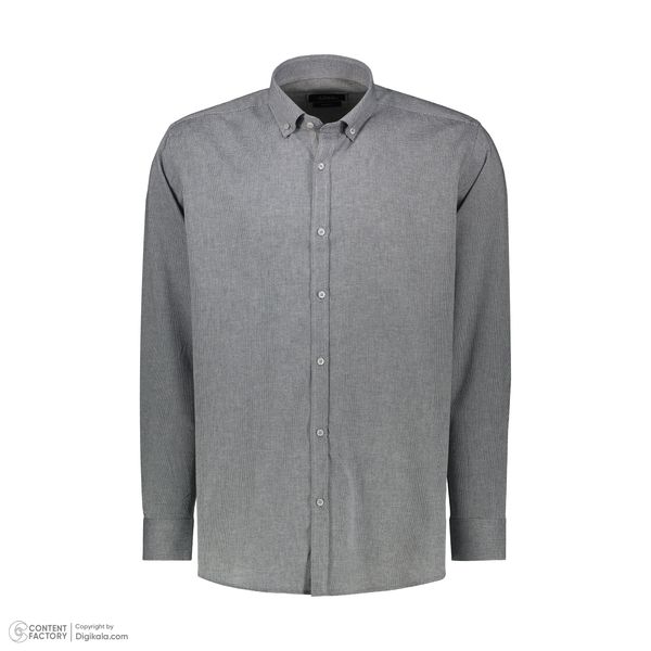 پیراهن آستین بلند یقه برگردان مردانه لیلاک مدل A-70