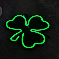 چراغ دیواری مدل نئون فلکسی طرح برگ