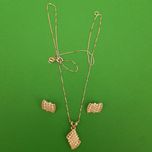 نیم ست زنانه مدل لوزی