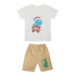 ست تی شرت و شلوارک بچگانه مدل MD3-CF3499