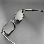 عینک آفتابی مستطیلی آلبرت وگ مدل S32130C1 Acetate Avantgarde Visionary