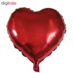 بادکنک فویلی طرح قلب