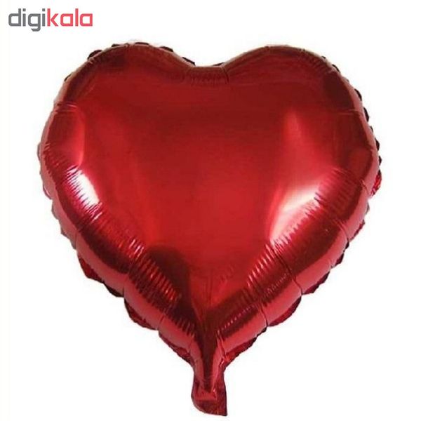 بادکنک فویلی طرح قلب