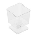 لیوان یکبار مصرف مدل مربع کد 90cc بسته 20 عددی