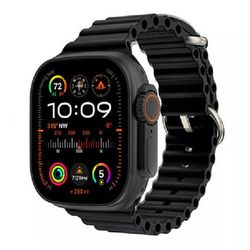 ساعت هوشمند 49 میلی متری مدل KEQIWEAR KW52 Ultra3 با بند فلزی