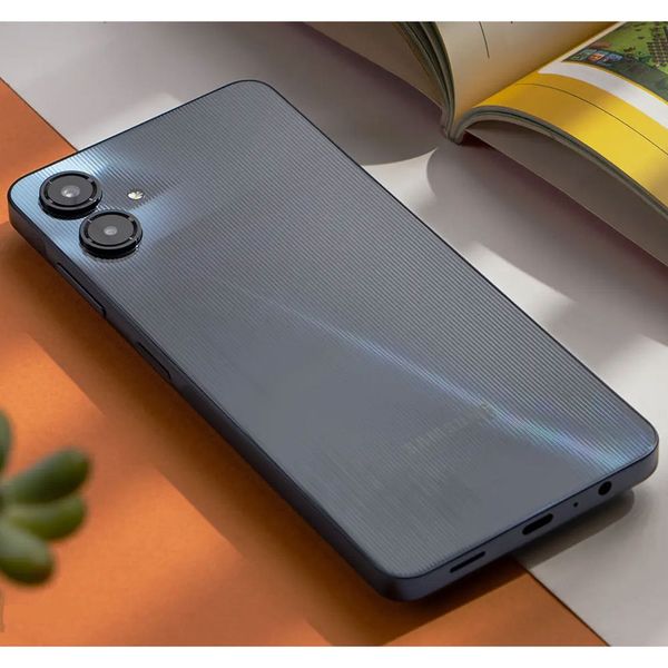 گوشی سامسونگ Galaxy A06 5G دو سیم کارت 128 گیگابایت و رم 4 گیگابایت - به همراه به همراه شارژر 25 وات سامسونگ، 2 عدد کاور و 1 عد