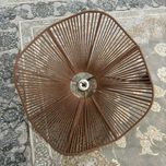 لوستر بافتنی مدل دفرمه مکرومه کد 60