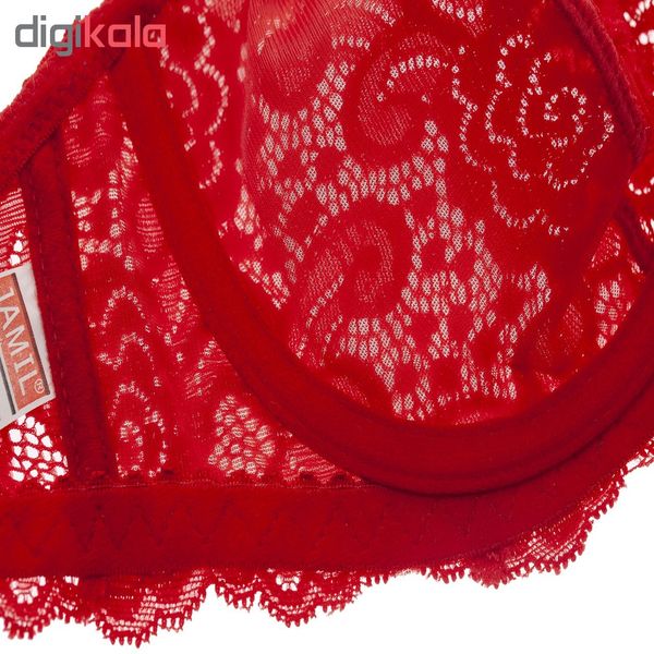 سوتین زنانه جمیل کد 150 رنگ قرمز