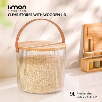سطل برنج شیاردار لیمون گنجایش 9لیتر کد 2456