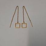 گوشواره زنانه مدل بخیه ای*746