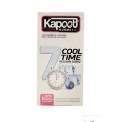 کاندوم تاخیری یک ساعته کاپوت مدل Cool Time بسته 12 عددی