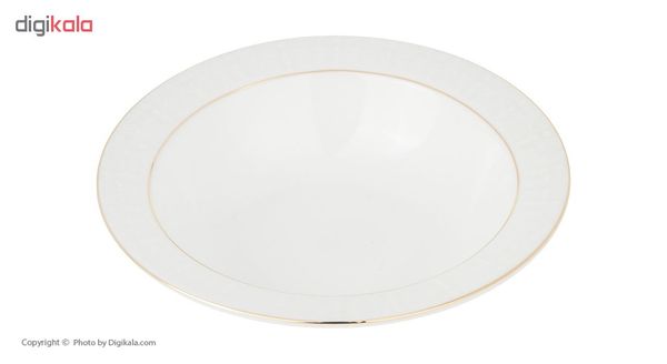 سرویس غذاخوری 102 پارچه چینی زرین ایران سری ایتالیا اف مدل Sepid Sadaf درجه عالی