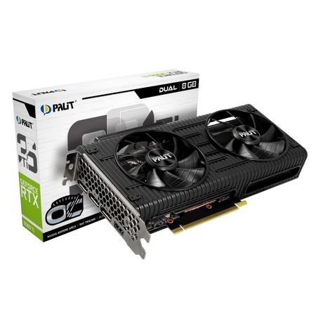 کارت گرافیک Palit RTX 3060 Ti Dual OC 8GB استوک(گرید+A)