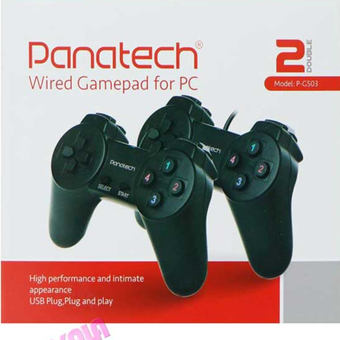 دسته بازی دوبل ساده Panatech مدل P-G503