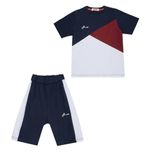 ست تی شرت آستین کوتاه و شلوارک پسرانه مدل MDSS-CH1783