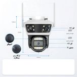 دوربین مداربسته تحت شبکه سیم کارتی مدل QQ855A