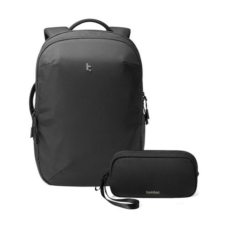 کوله پشتی لپ تاپ تام تاک مدل T65S1D1 مناسب برای لپ تاپ 14.1 تا 15.6 اینچی به همراه کیف نظم دهنده مدل T12S1D1