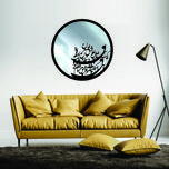 تابلو آینه مدل شعر یک آن شد این عاشق شدن a01