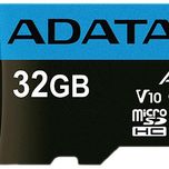 کارت حافظه microSDHC ای دیتا مدل Premier V10 A1 کلاس 10 استاندارد UHS-I سرعت 100MBps ظرفیت 32 گیگابایت