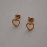 گوشواره زنانه طرح قلب کد ach-036*430