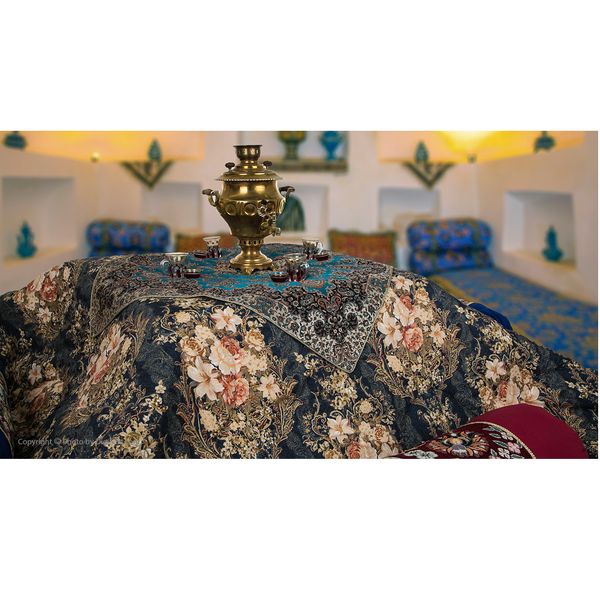 لحاف کرسی خانه سبز اسماعیلی مدل یلدا سایز 350x350 سانتی متر