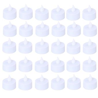 شمع ال ای دی وارمر مدل Flashing مجموعه 24 عددی 