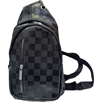 بادی بگ چرمی چهارخونه