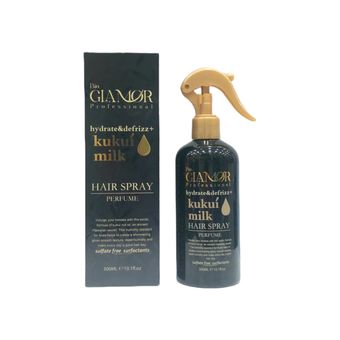شیرمو و عطر مو تغذیه کننده و ضدشوره برند گلامور300 میل