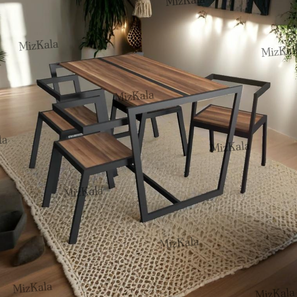 میز و صندلی ناهارخوری 4 نفره میترا