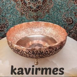 میوه خوری مسی سه پایه بهار