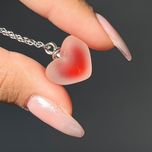 گردنبند قلب یخی