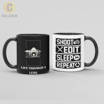 ماگ طرح عکاس (Photographer) کد 01– (معمولی ، مشکی ، حرارتی)