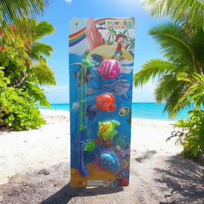 اسباب بازی مدل ست ماهیگیری مغناطیسی مجموعه 5 عددی