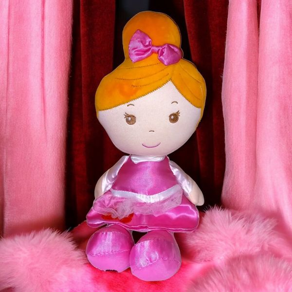 عروسک مدل دختر پاپیون ارتفاع 30 سانتی متر