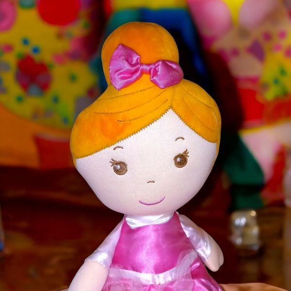 عروسک مدل دختر پاپیون ارتفاع 30 سانتی متر