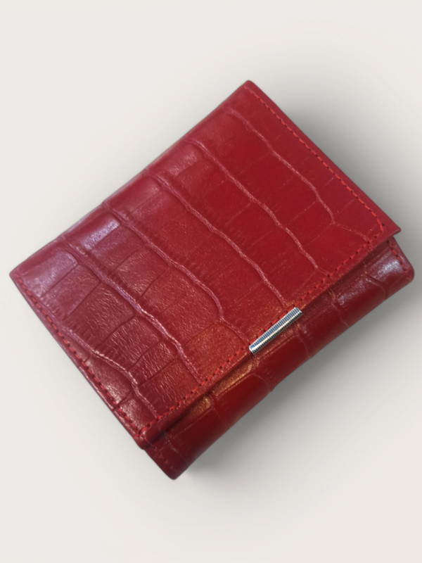 کیف پول چرم طبیعی مدل  سه لت