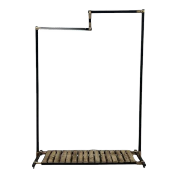 رگال لباس فلز و چوب مدل ساروج