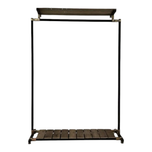 رگال لباس ایستاده چوب و فلز مدل سما