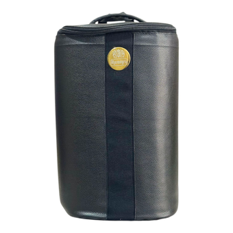 کیف قلیان استوانه ای کوچک سایز 35 سانت الجمیرا (مشکی طرح دار)