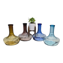 شیشه قلیان کرنو بزرگ کریستال