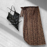 لباس خواب زنانه بادی و دامن پلنگی