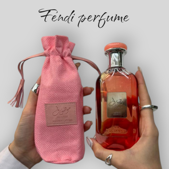 عطر ادکلن موصوف وردی صورتی ارض الزعفران Mousuf wardi