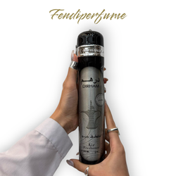 اسپری خوشبو کننده هوا درهم نقره ای ارض الزعفران