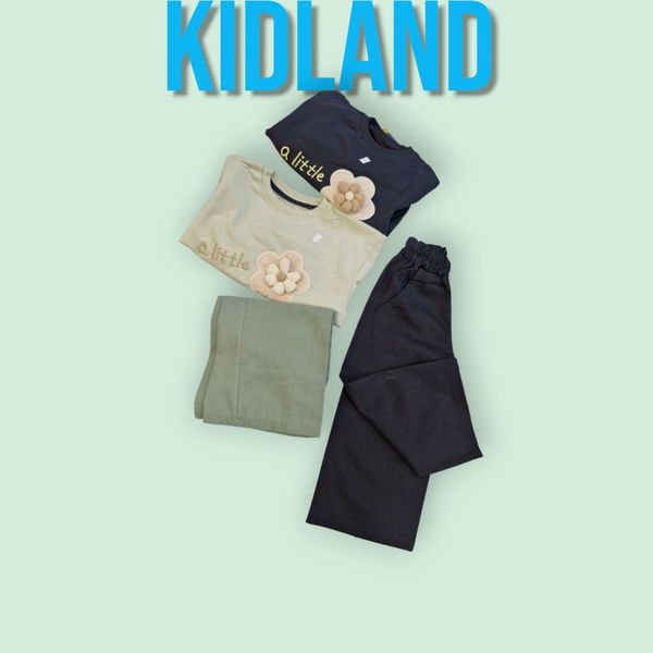 ست بلیز شلوار  دخترانه مدل گل