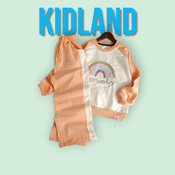 ست دخترانه مدل رنگین کمان