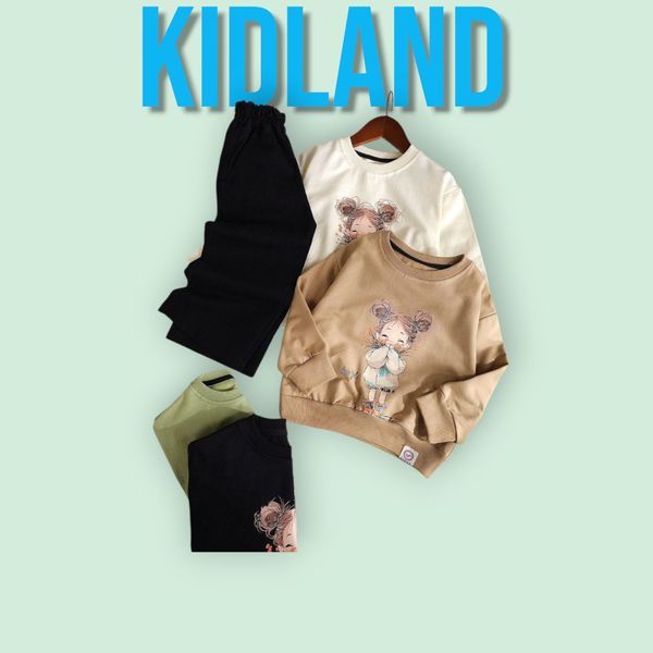 ست دخترانه مدل رنگین کمان